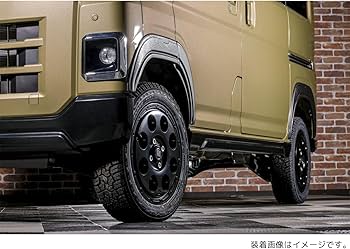 Amazon | WANGAN357 オーバーフェンダー 9mm S700V S710V ハイゼット